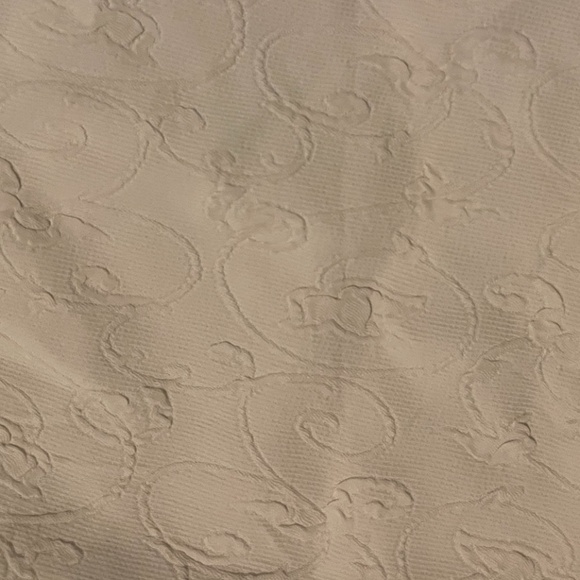 Beige Pencil A-Line Business Casual Work Boho Classy Classic Minimal Mini Skirt - Picture 4 of 5